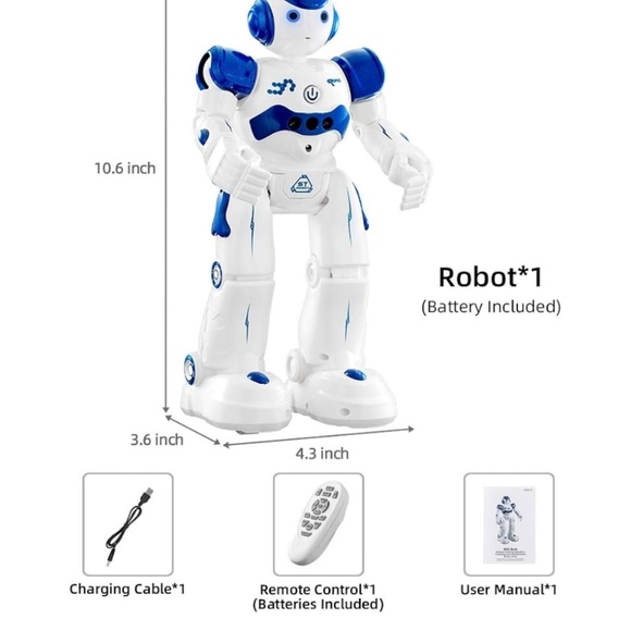 2 Remote Control Smart Robot Toy - Picture 2 of 4